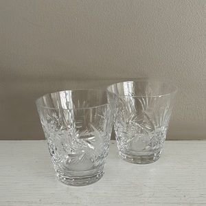Vintage crystal tumbler